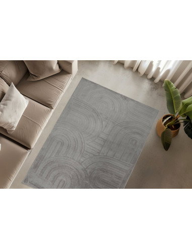 Tappeto moderno grigio Interstellar 501
