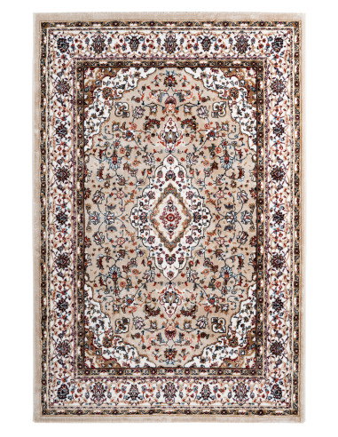 Tappeto moderno Isfahan 740 beige per salotto elegante