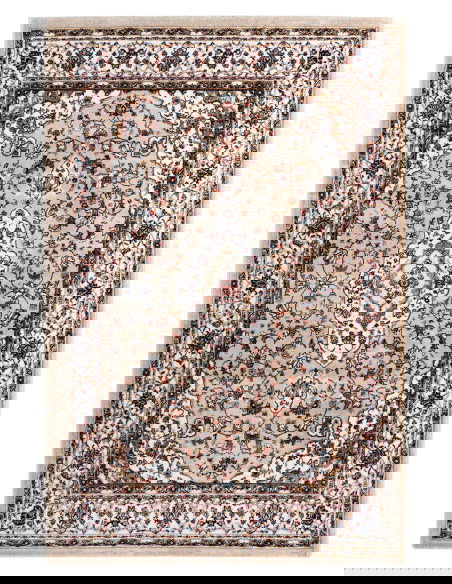 Isfahan 740 Beige Rug – Classic Persian Design