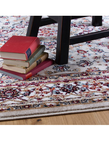 Tappeto moderno Isfahan 740 beige per salotto elegante