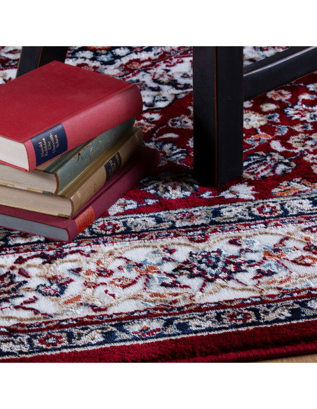 Isfahan 740 Red Classic Rug – Durable Elegant Carpet