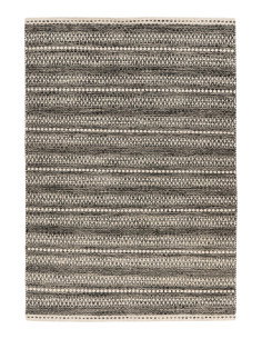 Jaipur 335 Grey Handwoven Wool Rug – Elegant Geometric Design