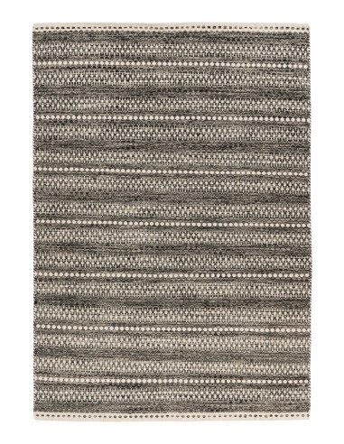 Jaipur 335 Grey Handwoven Wool Rug – Elegant Geometric Design