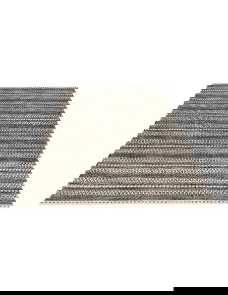 Jaipur 335 Grey Handwoven Wool Rug – Elegant Geometric Design