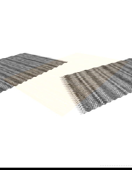 Jaipur 335 Grey Handwoven Wool Rug – Elegant Geometric Design