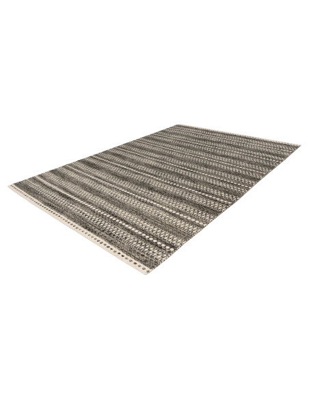 Tappeto moderno Jaipur grigio in lana naturale