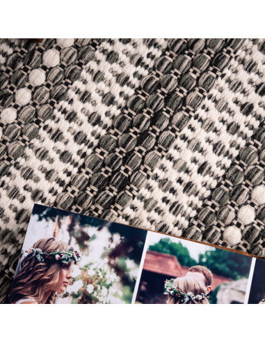 Jaipur 335 Grey Handwoven Wool Rug – Elegant Geometric Design