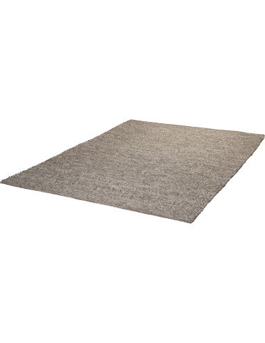 Kjell 865 Silver Handwoven Wool Rug – Elegant & Natural