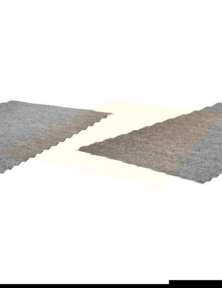 Kjell 865 Silver Handwoven Wool Rug – Elegant & Natural