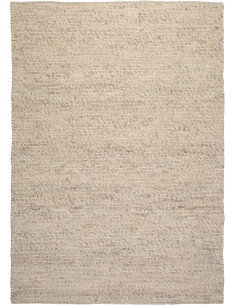 Kjell 865 Ivory Wool Rug – Handwoven Elegance