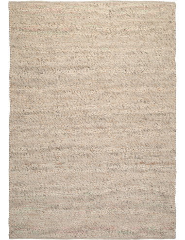 Kjell 865 Ivory Wool Rug – Handwoven Elegance