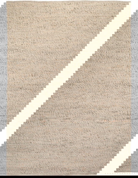 Kjell 865 Ivory Wool Rug – Handwoven Elegance