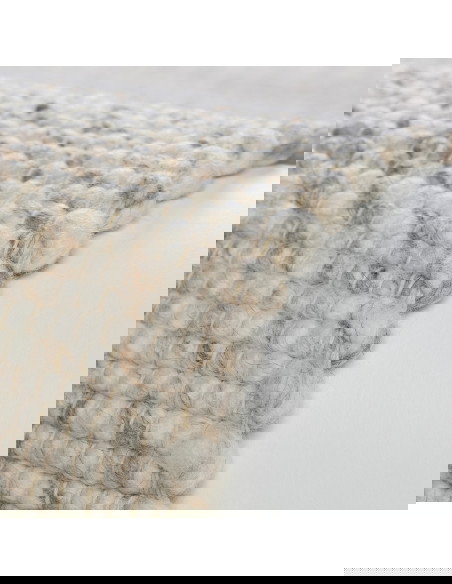 Kjell 865 Ivory Wool Rug – Handwoven Elegance