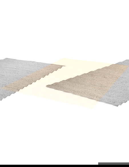 Kjell 865 Ivory Wool Rug – Handwoven Elegance