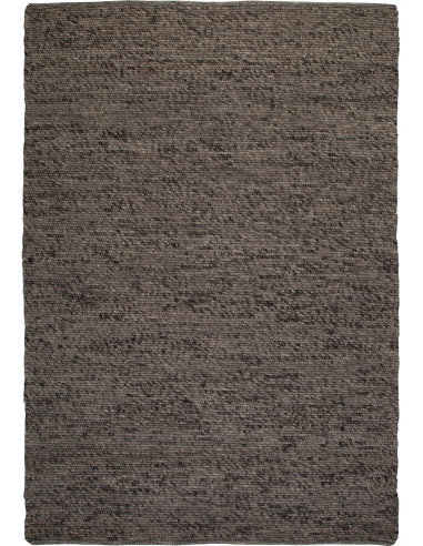 Kjell 865 Graphite Wool Rug – Handwoven Elegance