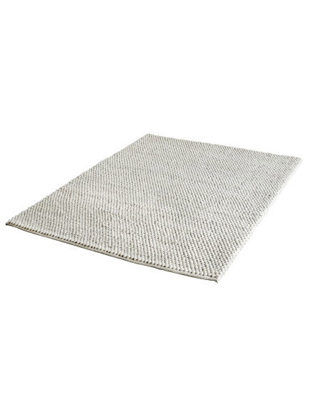 Loft 580 Ivory Handmade Wool & Viscose Rug