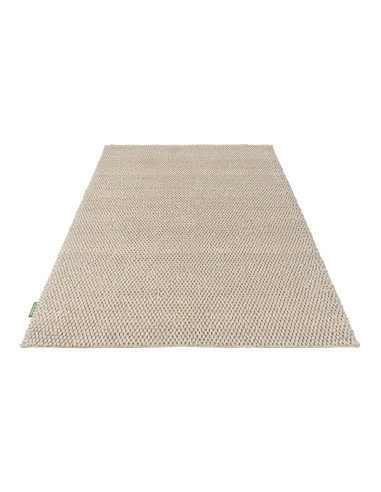 Loft 580 Ivory Handmade Wool & Viscose Rug