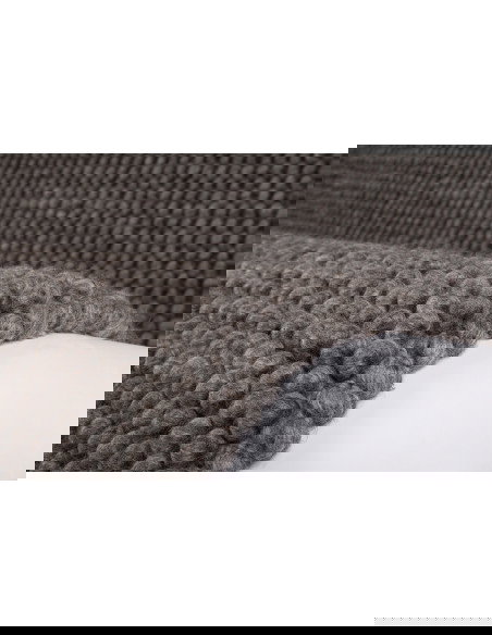 Tappeto moderno Loft 580 grafite in lana e viscosa