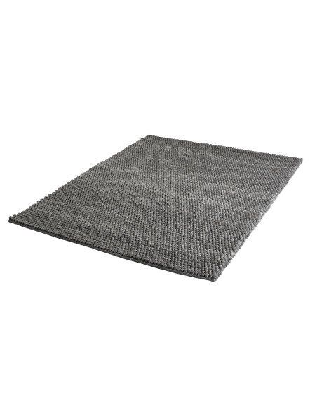 Loft 580 Graphite Handmade Wool Rug with Modern Texture