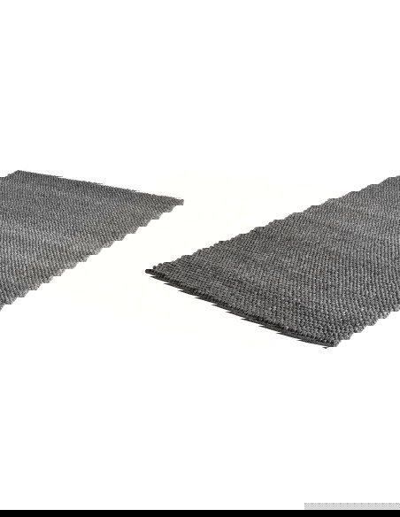 Tappeto moderno Loft 580 grafite in lana e viscosa