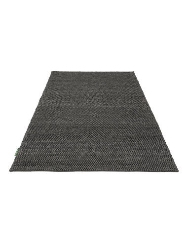 Loft 580 Graphite Handmade Wool Rug with Modern Texture