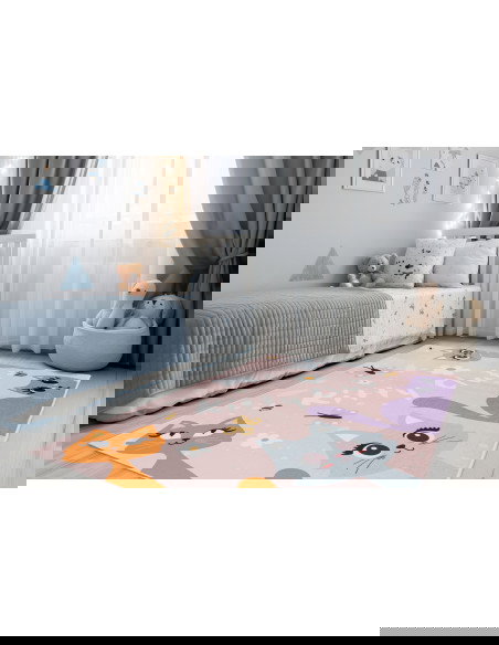 Tappeto moderno per cameretta bambini colorato e resistente