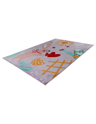 Tappeto moderno Magic Kids Lilla per Camerette