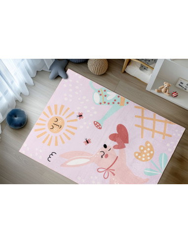 Tappeto moderno Magic Kids Lilla per Camerette