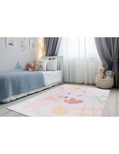 Tappeto moderno Magic Kids Lilla per Camerette