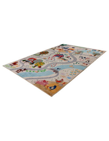 Tappeto moderno Magic Kids colorato per camerette