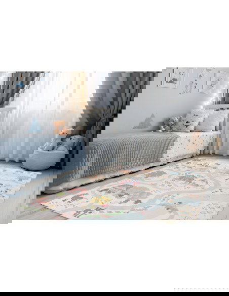 Tappeto moderno Magic Kids colorato per camerette