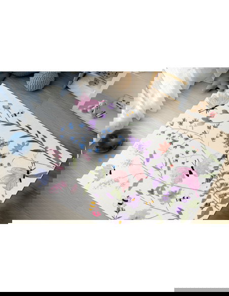 Magic Kids ML 109 hebe Floral Kids Rug