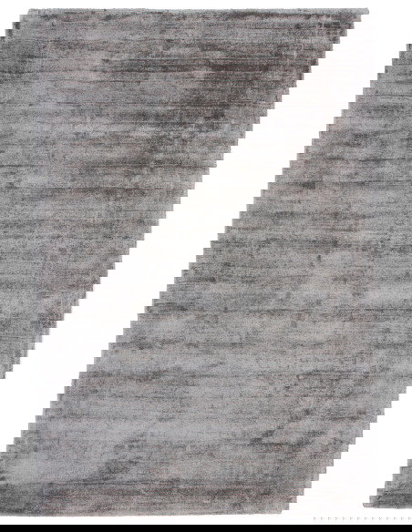 Maori 220 Silver Handwoven Viscose Rug – Elegant Design