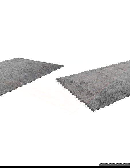 Maori 220 Silver Handwoven Viscose Rug – Elegant Design