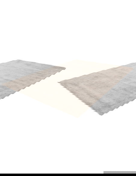 Tappeto moderno avorio per salotto elegante