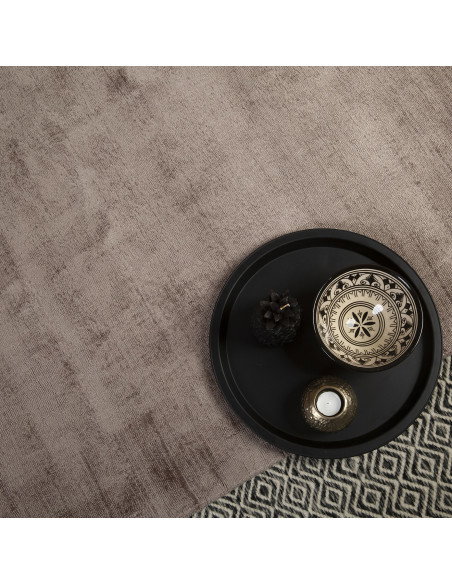 Maori 220 Taupe Handwoven Rug – Elegant Natural Carpet