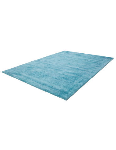 Maori 220 Turquoise Handwoven Viscose Rug