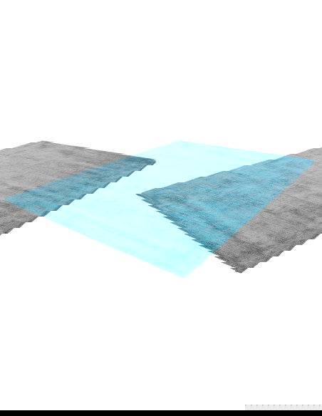 Maori 220 Turquoise Handwoven Viscose Rug