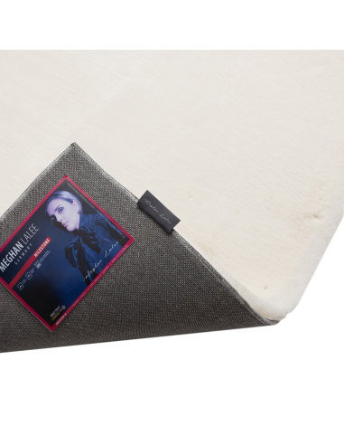 Tappeto moderno crema per salotto elegante