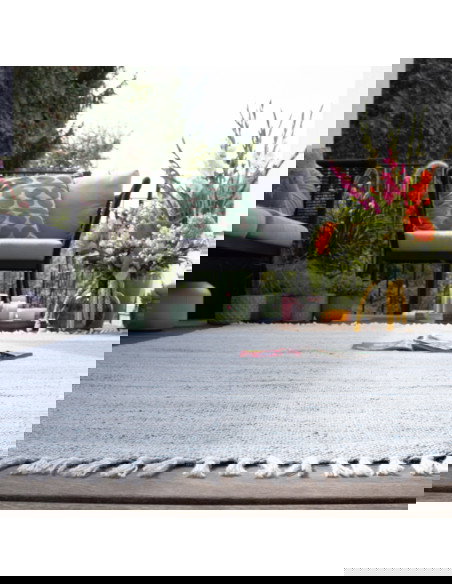 Nador 565 Blue Modern Rug – Durable Soft Blue Carpet