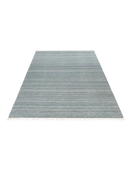 Tappeto moderno Nador 565 blu per salotto elegante
