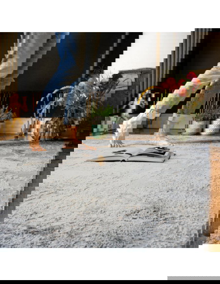 Nevada 341 Grey Modern Rug – Elegant Soft Grey Tones