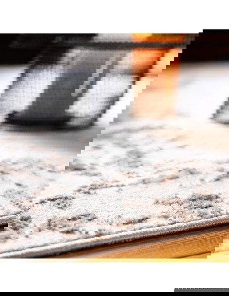 Nevada 341 Taupe Modern Rug with Soft Fantasy Pattern