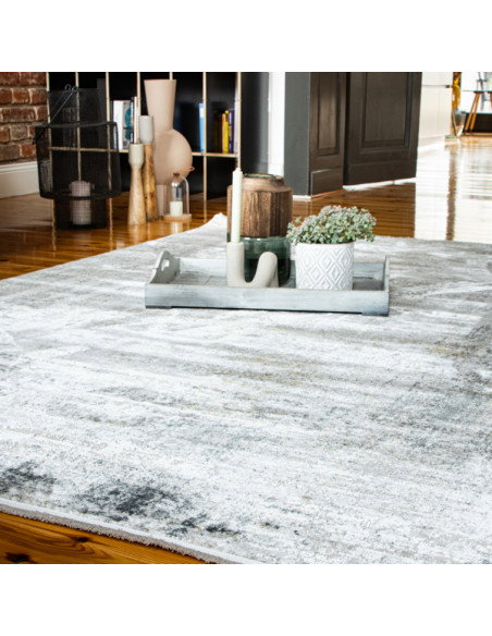 Noblesse 801 Grey Vintage Rug – Elegant Durable Carpet