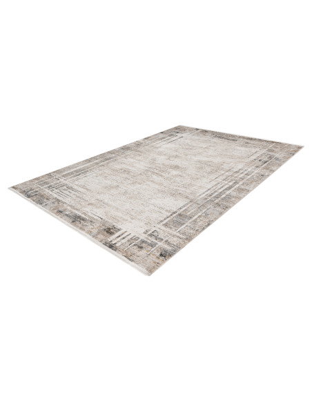 Noblesse 802 Grey Vintage-Style Rug with Elegant Design