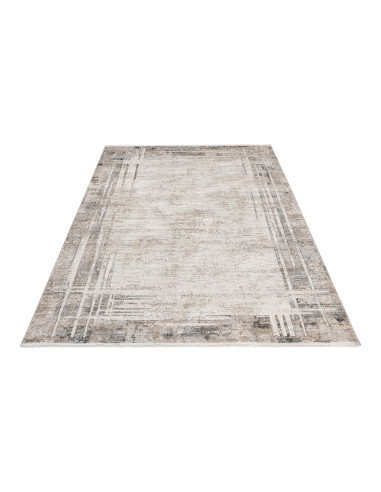 Noblesse 802 Grey Vintage-Style Rug with Elegant Design