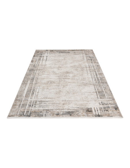 Noblesse 802 Grey Vintage-Style Rug with Elegant Design