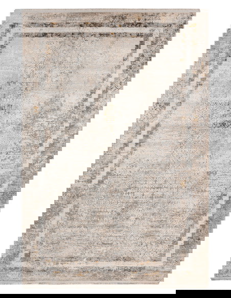 Tappeto moderno Noblesse 803 grigio per salotto