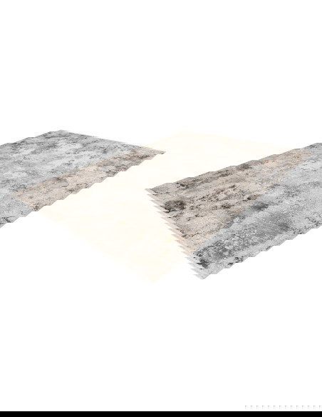 Tappeto moderno Noblesse 805 grigio per salotto