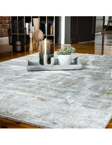 Tappeto moderno tortora per salotto elegante